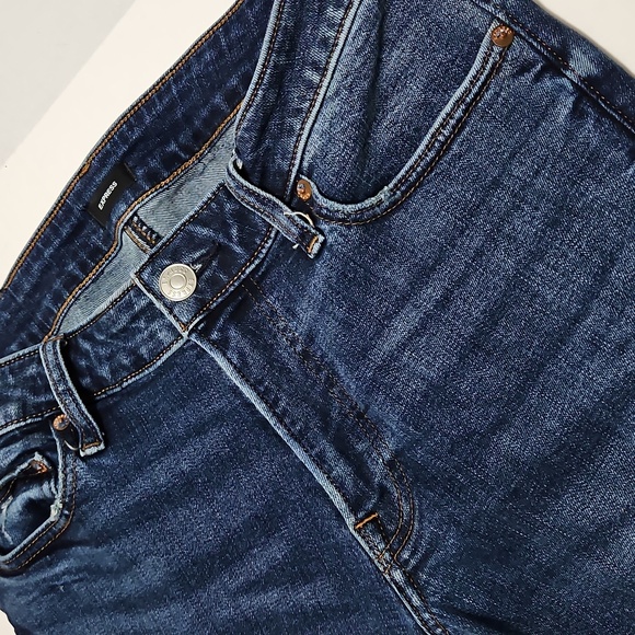 Express Men's Dark Blue Slim Jeans Size 30x32 - Picture 3 of 8
